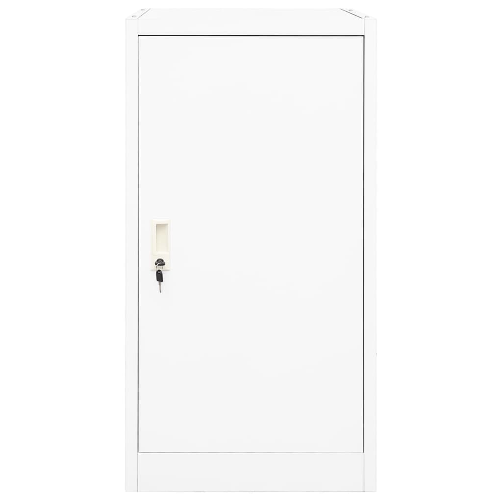 Zadelkast 53x53x105 cm staal wit is nu te koop bij PeponiXL, paradijselijk wonen!