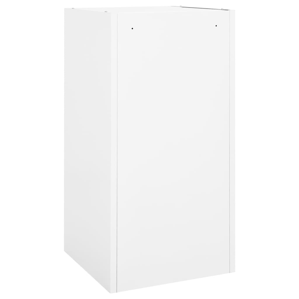 Zadelkast 53x53x105 cm staal wit is nu te koop bij PeponiXL, paradijselijk wonen!