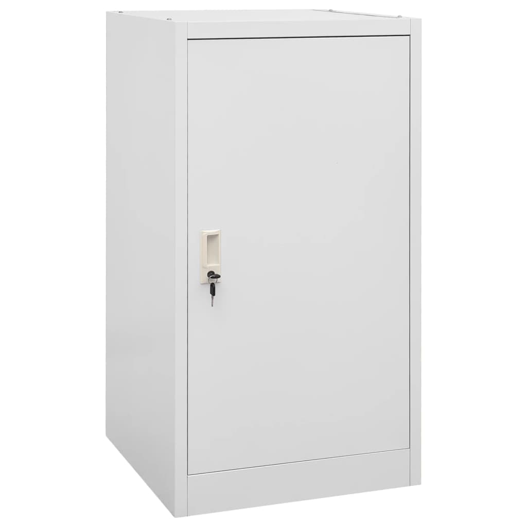 Zadelkast 53x53x105 cm staal lichtgrijs is nu te koop bij PeponiXL, paradijselijk wonen!