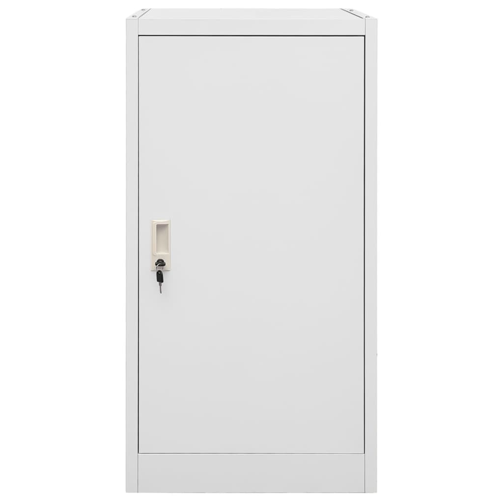 Zadelkast 53x53x105 cm staal lichtgrijs is nu te koop bij PeponiXL, paradijselijk wonen!