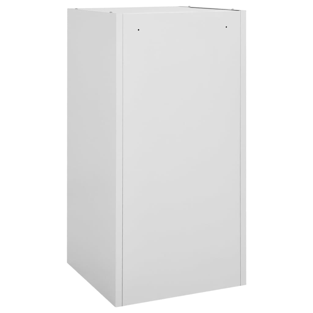 Zadelkast 53x53x105 cm staal lichtgrijs is nu te koop bij PeponiXL, paradijselijk wonen!