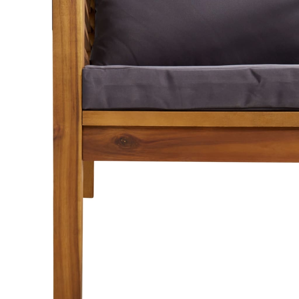 7-delige Loungeset met kussens massief acaciahout is nu te koop bij PeponiXL, paradijselijk wonen!