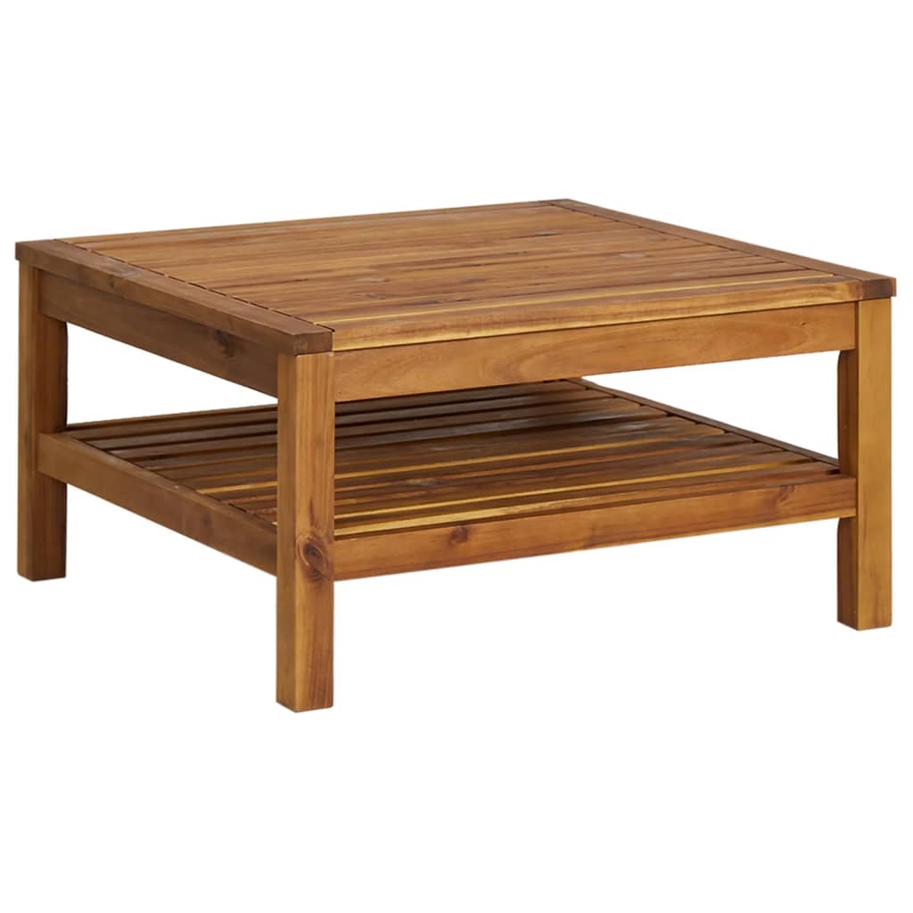 5-delige Loungeset met crèmekleurige kussens massief acaciahout is nu te koop bij PeponiXL, paradijselijk wonen!