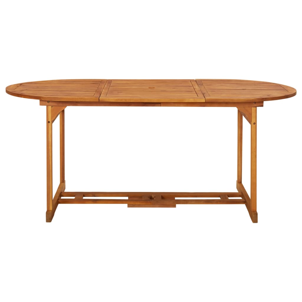 9-delige Tuinset 180x90x75 cm massief acaciahout is nu te koop bij PeponiXL, paradijselijk wonen!