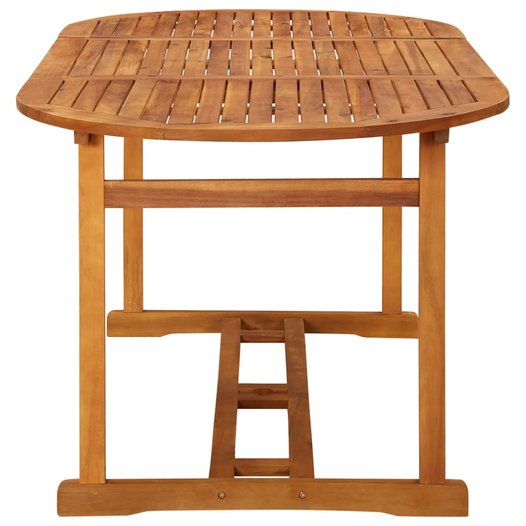 9-delige Tuinset 180x90x75 cm massief acaciahout is nu te koop bij PeponiXL, paradijselijk wonen!