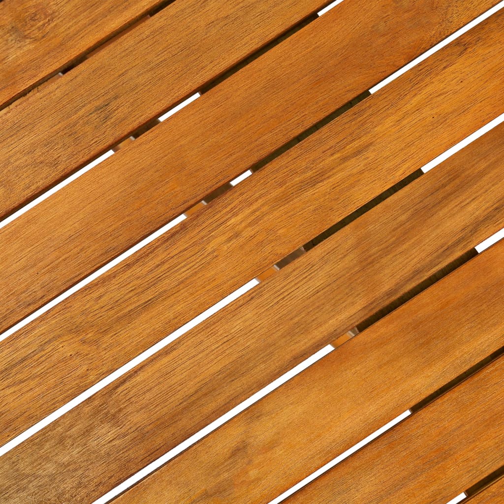 9-delige Tuinset 180x90x75 cm massief acaciahout is nu te koop bij PeponiXL, paradijselijk wonen!
