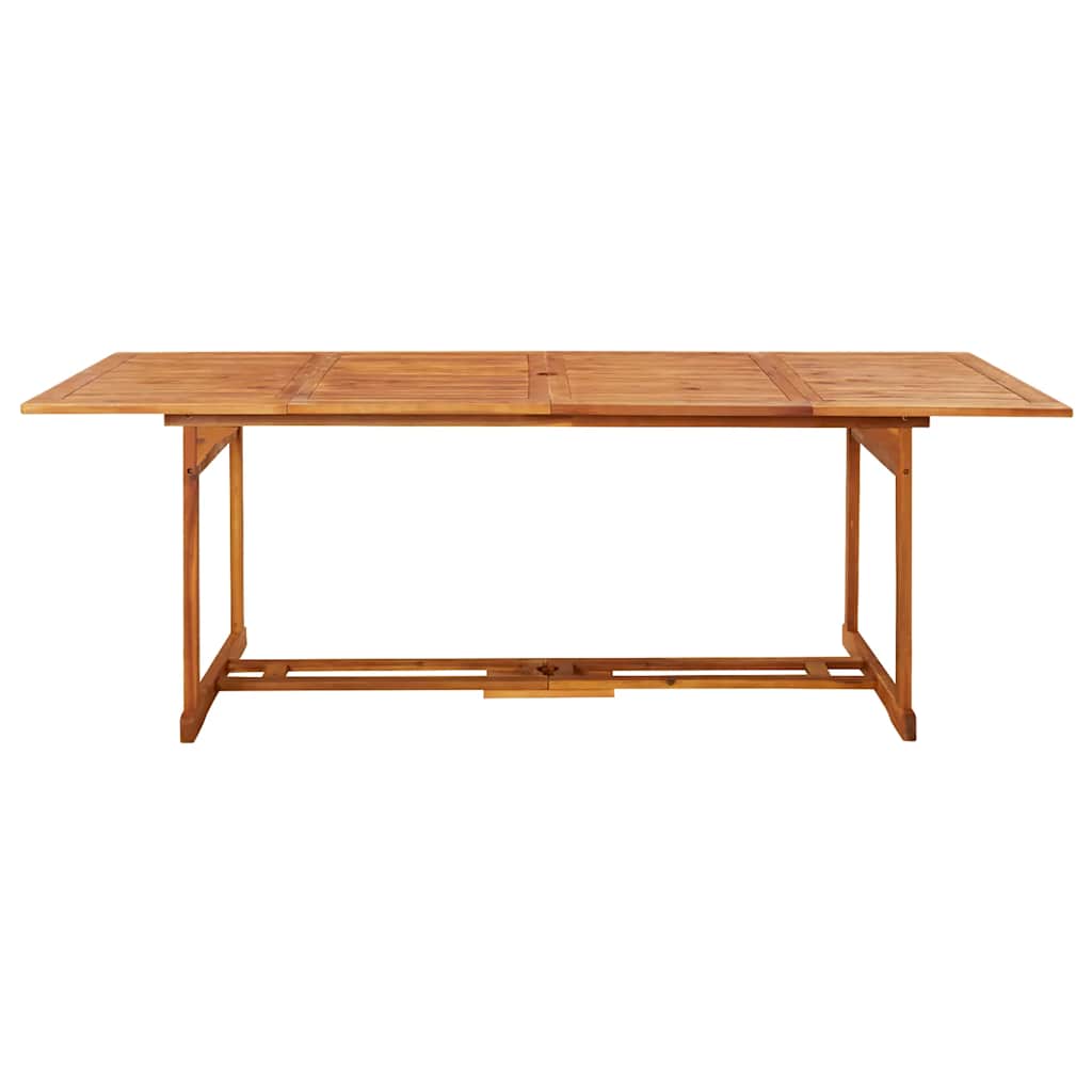 11-delige Tuinset 220x90x75 cm massief acaciahout is nu te koop bij PeponiXL, paradijselijk wonen!