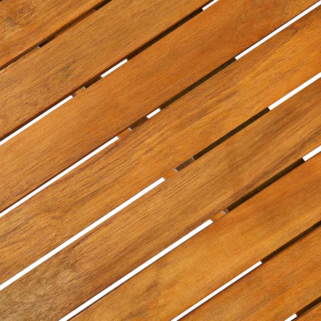 11-delige Tuinset 220x90x75 cm massief acaciahout is nu te koop bij PeponiXL, paradijselijk wonen!
