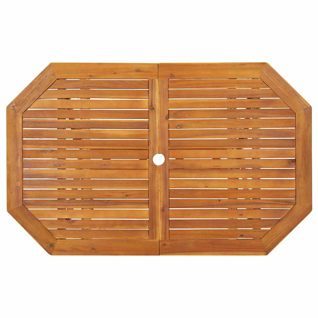5-delige Tuinset massief acaciahout is nu te koop bij PeponiXL, paradijselijk wonen!