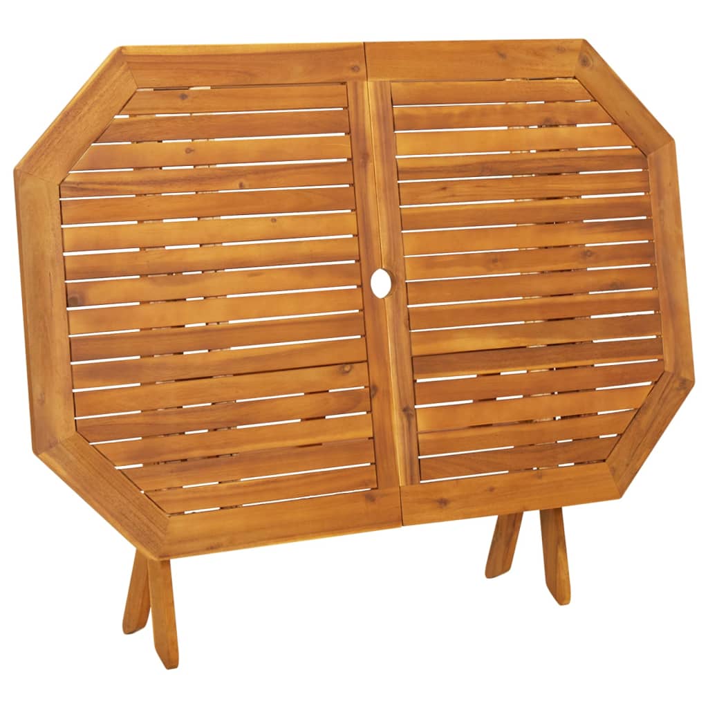 5-delige Tuinset massief acaciahout is nu te koop bij PeponiXL, paradijselijk wonen!