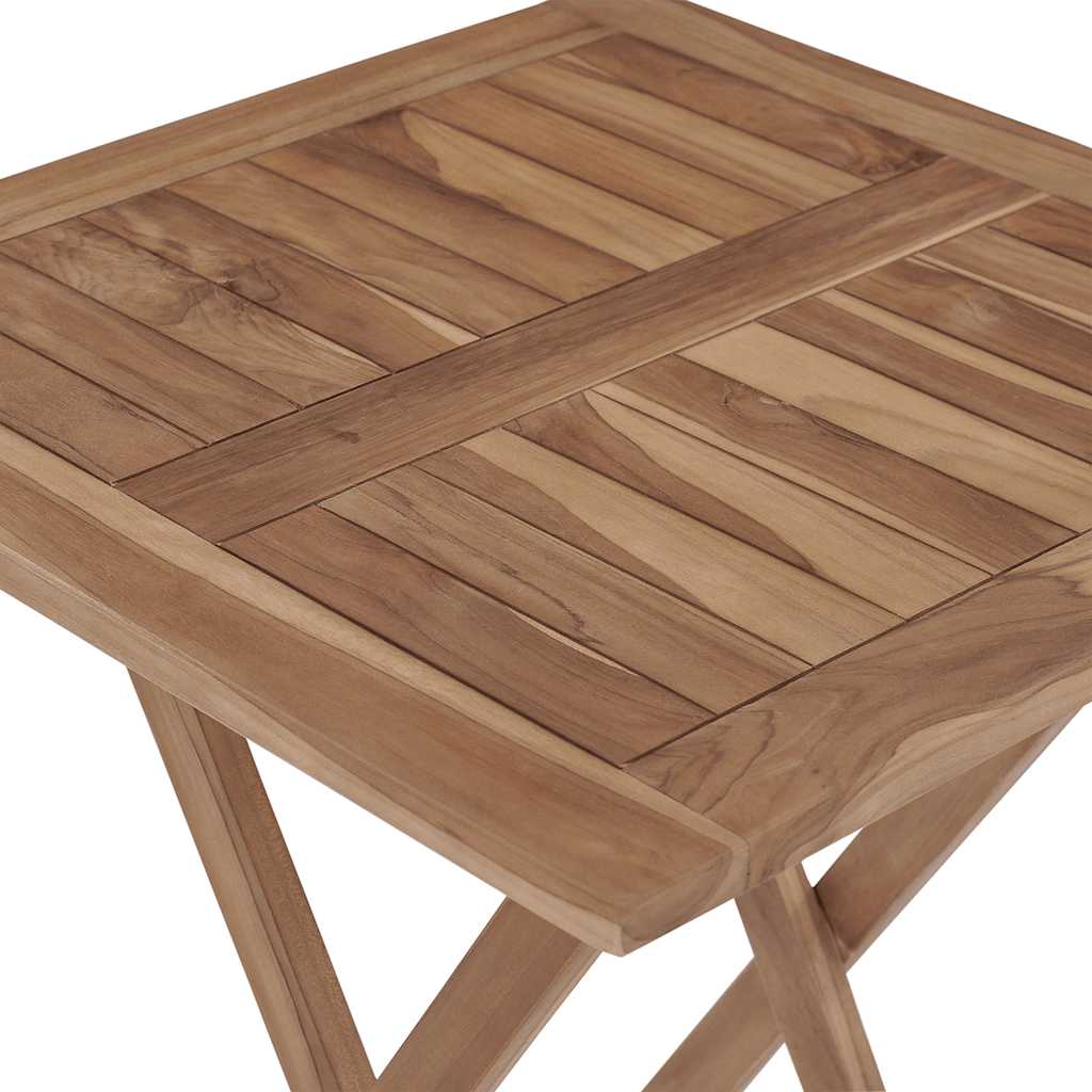 3-delige Tuinset massief teakhout is nu te koop bij PeponiXL, paradijselijk wonen!