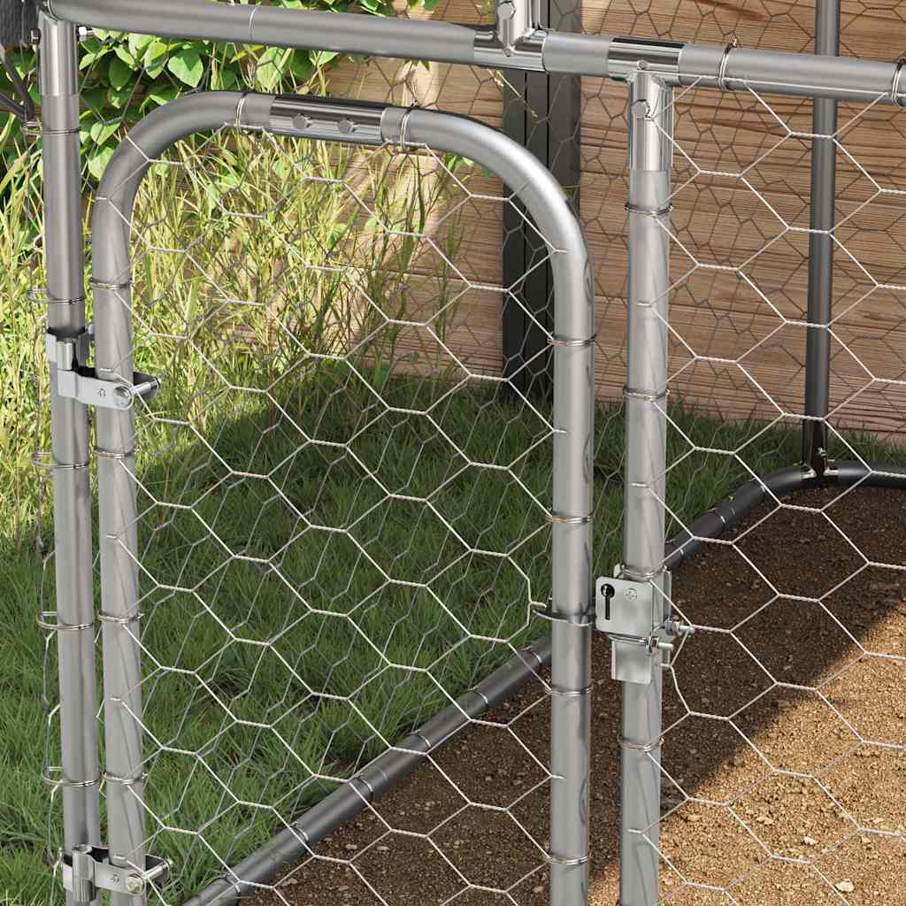 Hondenkennel voor buiten met dak 100x100x150 cm is nu te koop bij PeponiXL, paradijselijk wonen!