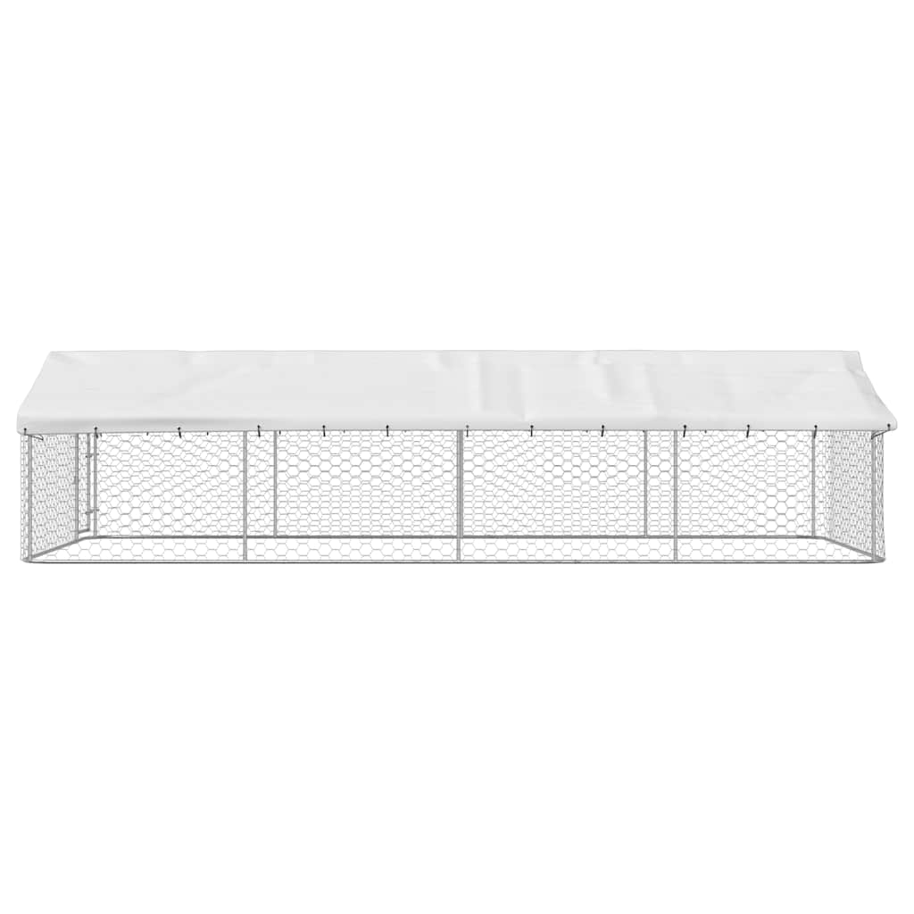 Hondenkennel voor buiten met dak 600x300x150 cm is nu te koop bij PeponiXL, paradijselijk wonen!