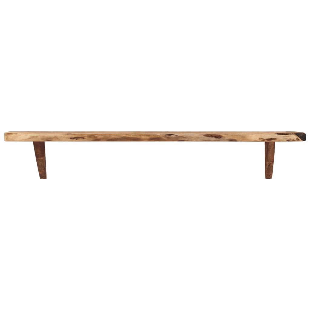 Wandschappen 2 st 110x20x18 cm massief acaciahout is nu te koop bij PeponiXL, paradijselijk wonen!