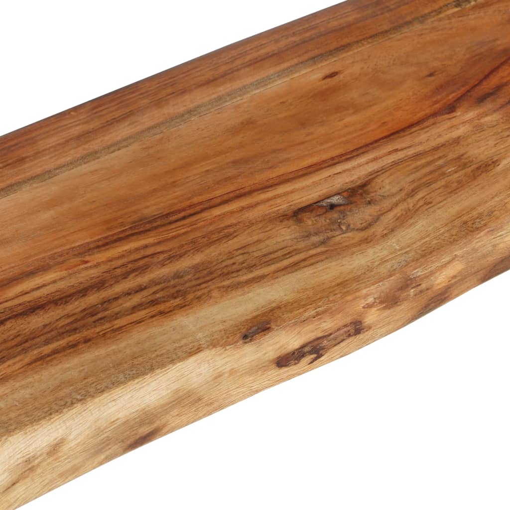 Wandschappen 2 st 110x20x18 cm massief acaciahout is nu te koop bij PeponiXL, paradijselijk wonen!