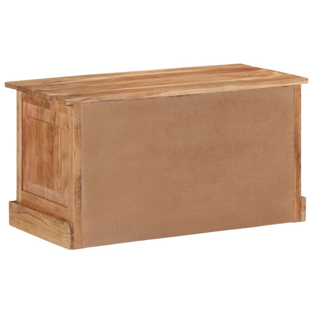 Schoenenopbergbank 85x40x45 cm massief acaciahout is nu te koop bij PeponiXL, paradijselijk wonen!