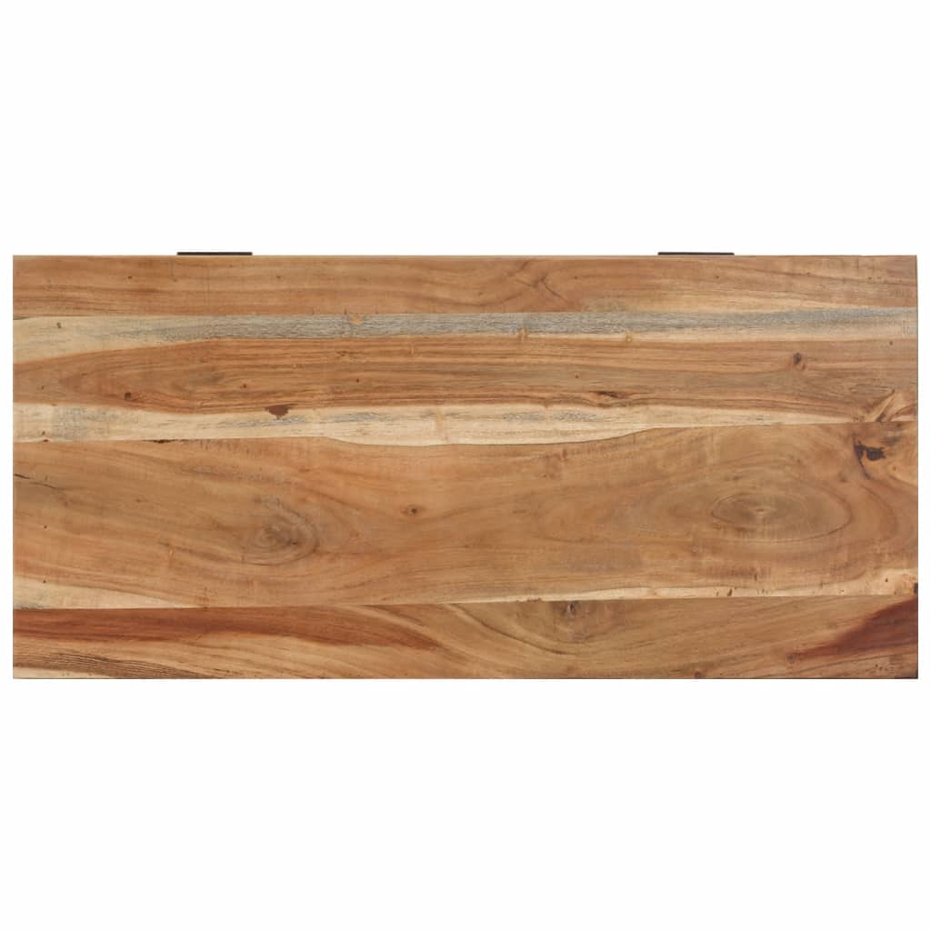 Schoenenopbergbank 85x40x45 cm massief acaciahout is nu te koop bij PeponiXL, paradijselijk wonen!