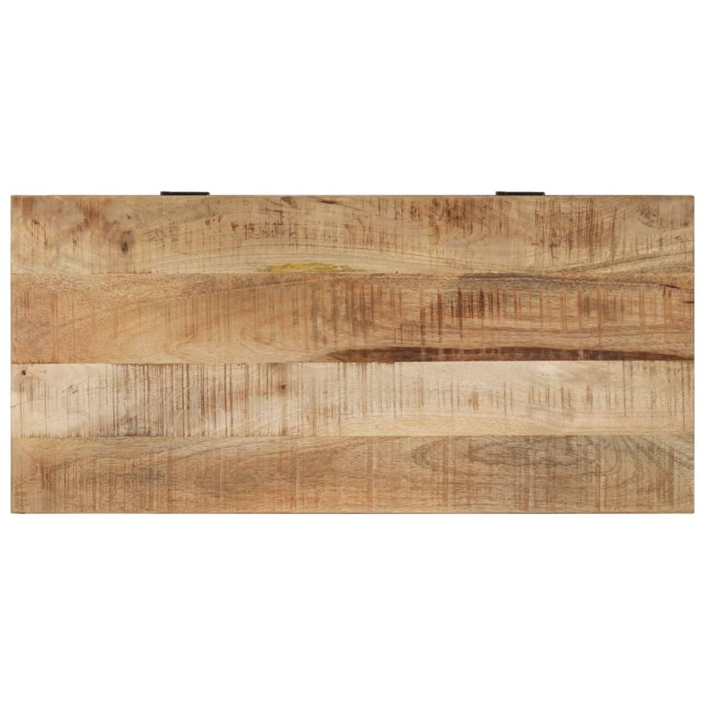 Schoenenopbergbank 85x40x45 cm massief mangohout is nu te koop bij PeponiXL, paradijselijk wonen!