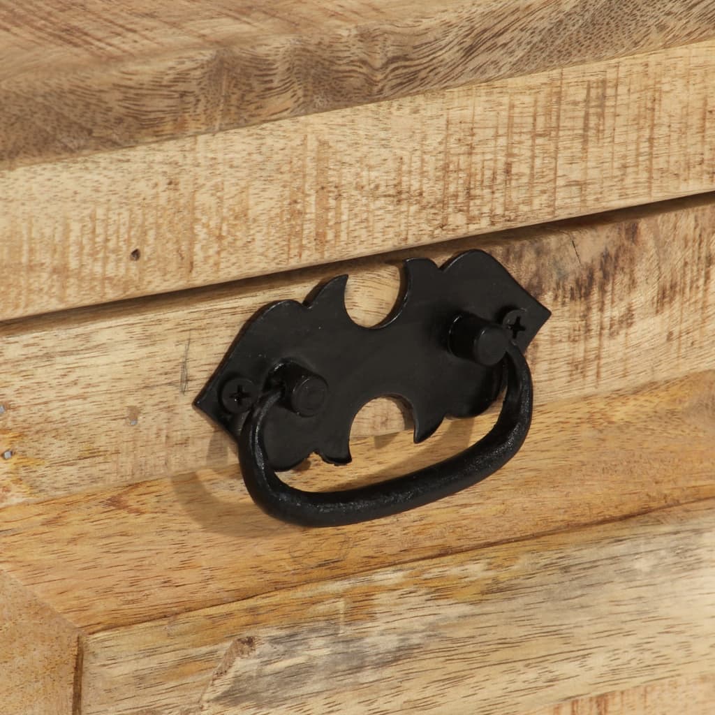 Schoenenopbergbank 85x40x45 cm massief mangohout is nu te koop bij PeponiXL, paradijselijk wonen!