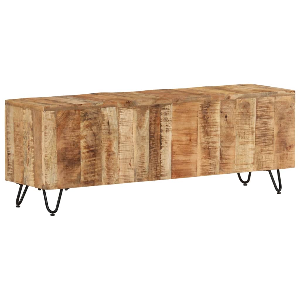Tv-meubel 110x30x40 cm massief mangohout is nu te koop bij PeponiXL, paradijselijk wonen!