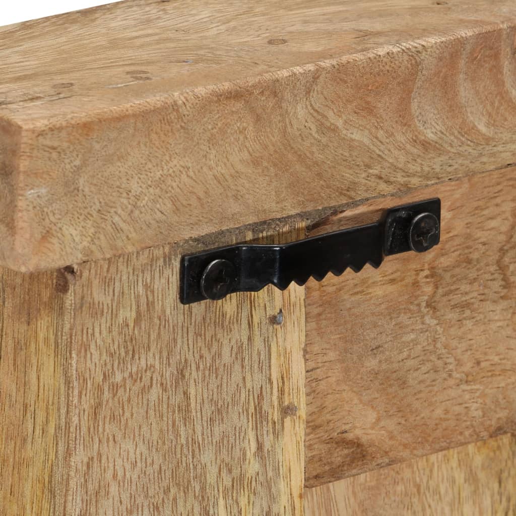 Kapstokken 2 st 38x100 cm massief mangohout is nu te koop bij PeponiXL, paradijselijk wonen!