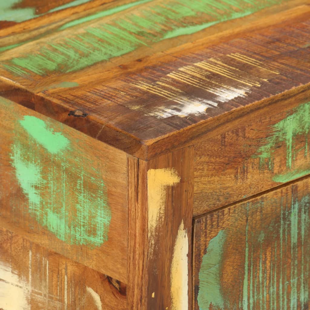 Dressoir 110x30x65 cm massief gerecycled hout is nu te koop bij PeponiXL, paradijselijk wonen!