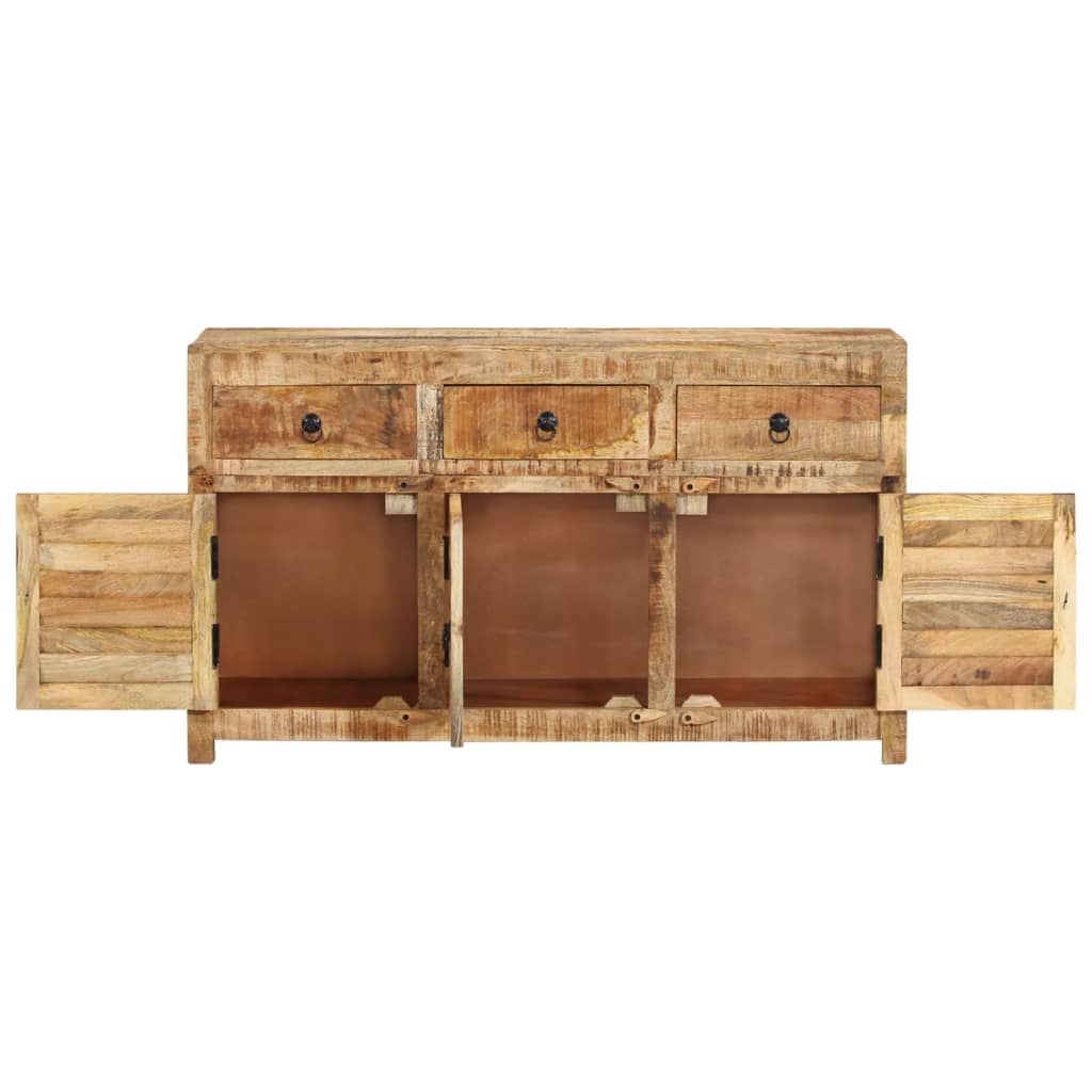 Dressoir 110x30x65 cm massief mangohout is nu te koop bij PeponiXL, paradijselijk wonen!