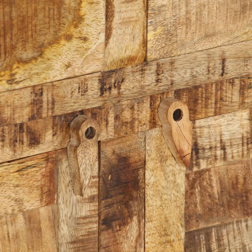 Dressoir 110x30x65 cm massief mangohout is nu te koop bij PeponiXL, paradijselijk wonen!