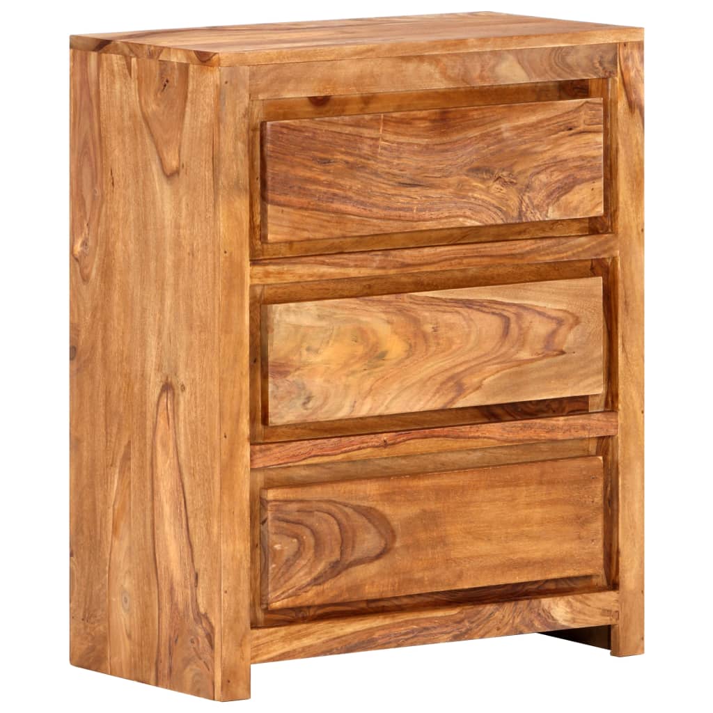 Ladekast 60x33x75 cm massief acaciahout is nu te koop bij PeponiXL, paradijselijk wonen!