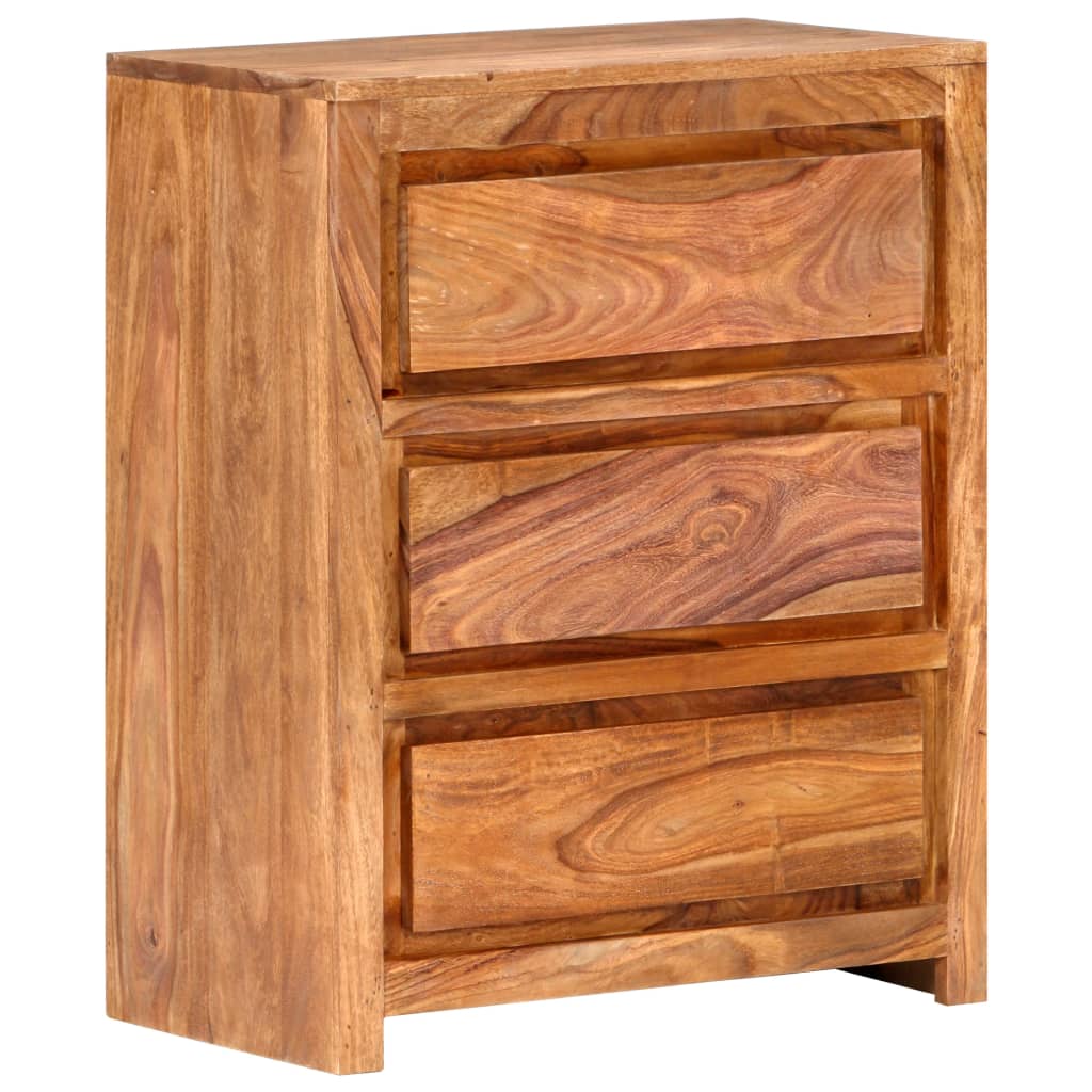 Ladekast 60x33x75 cm massief acaciahout is nu te koop bij PeponiXL, paradijselijk wonen!