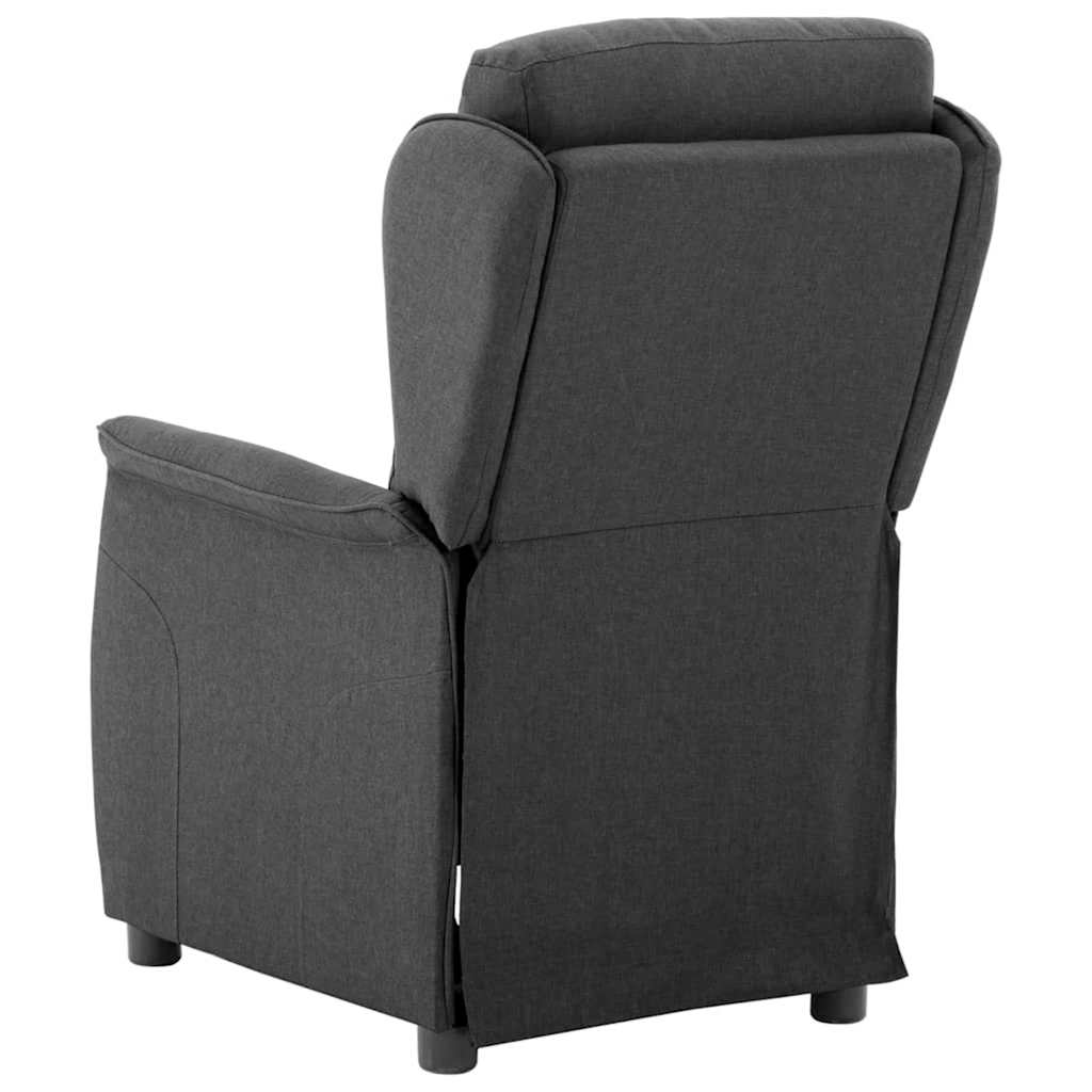 Ligstoel Donkergrijs 66.5 x 94 x 101.5 cm Polyester is nu te koop bij PeponiXL, paradijselijk wonen!