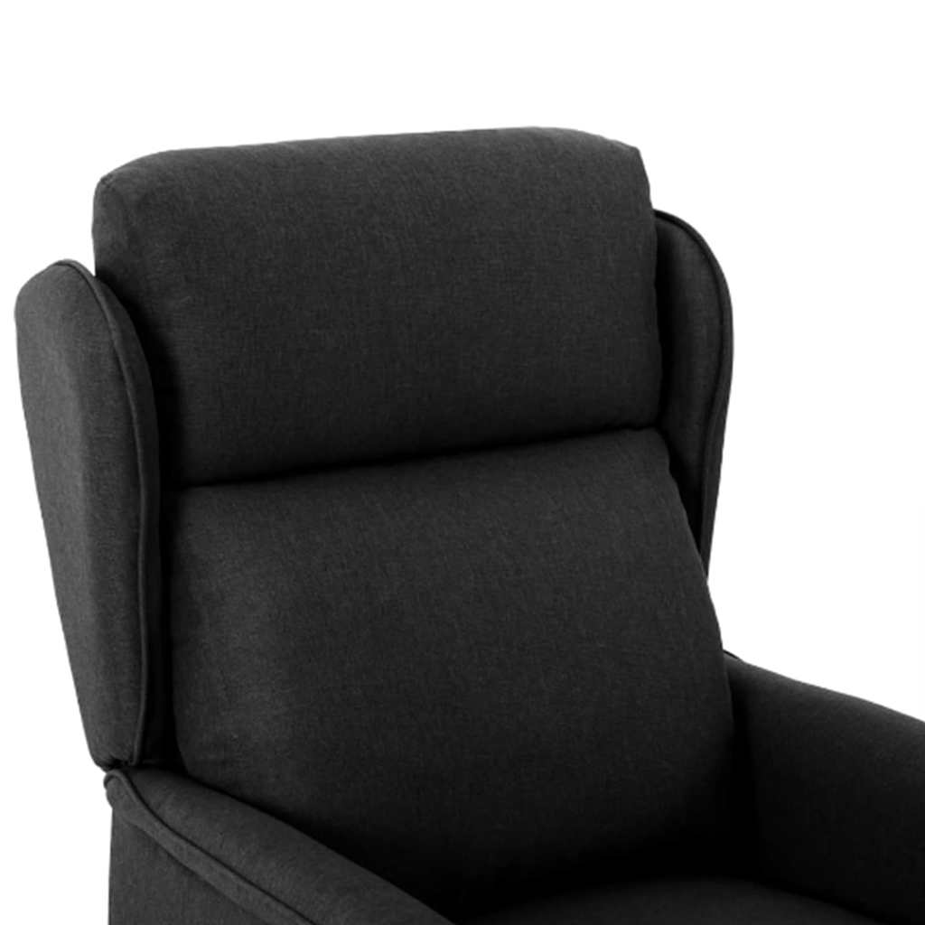 Ligstoel Zwart 66.5 x 94 x 101.5 cm Polyester is nu te koop bij PeponiXL, paradijselijk wonen!