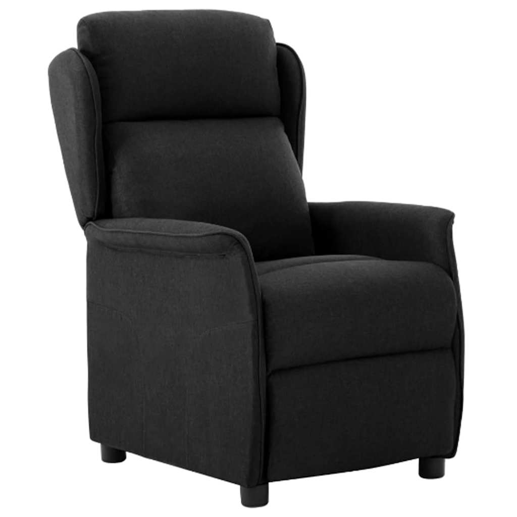 Ligstoel Zwart 66.5 x 94 x 101.5 cm Polyester is nu te koop bij PeponiXL, paradijselijk wonen!