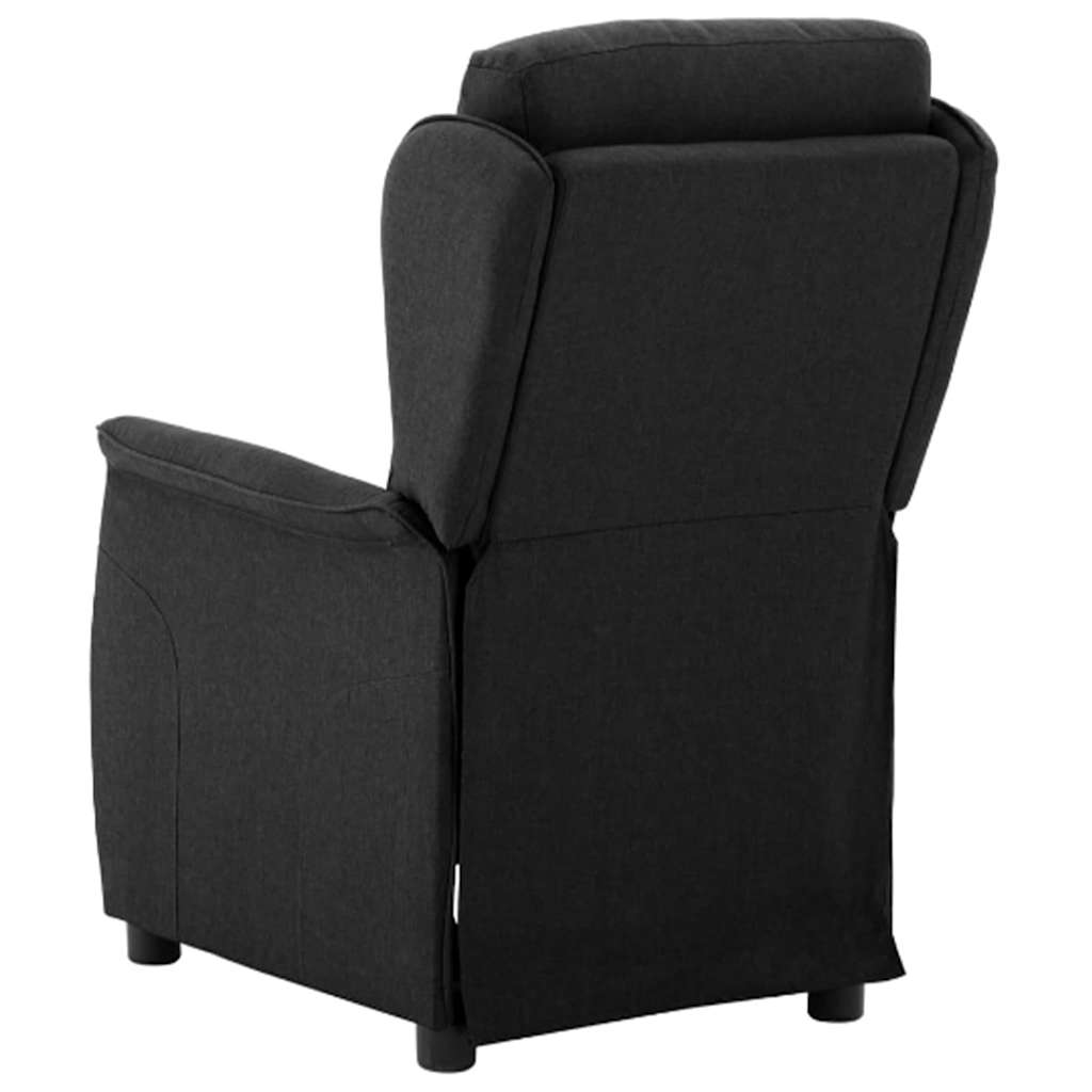 Ligstoel Zwart 66.5 x 94 x 101.5 cm Polyester is nu te koop bij PeponiXL, paradijselijk wonen!