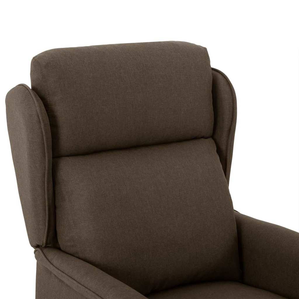 Ligstoel Bruin 66.5 x 94 x 101.5 cm Polyester is nu te koop bij PeponiXL, paradijselijk wonen!