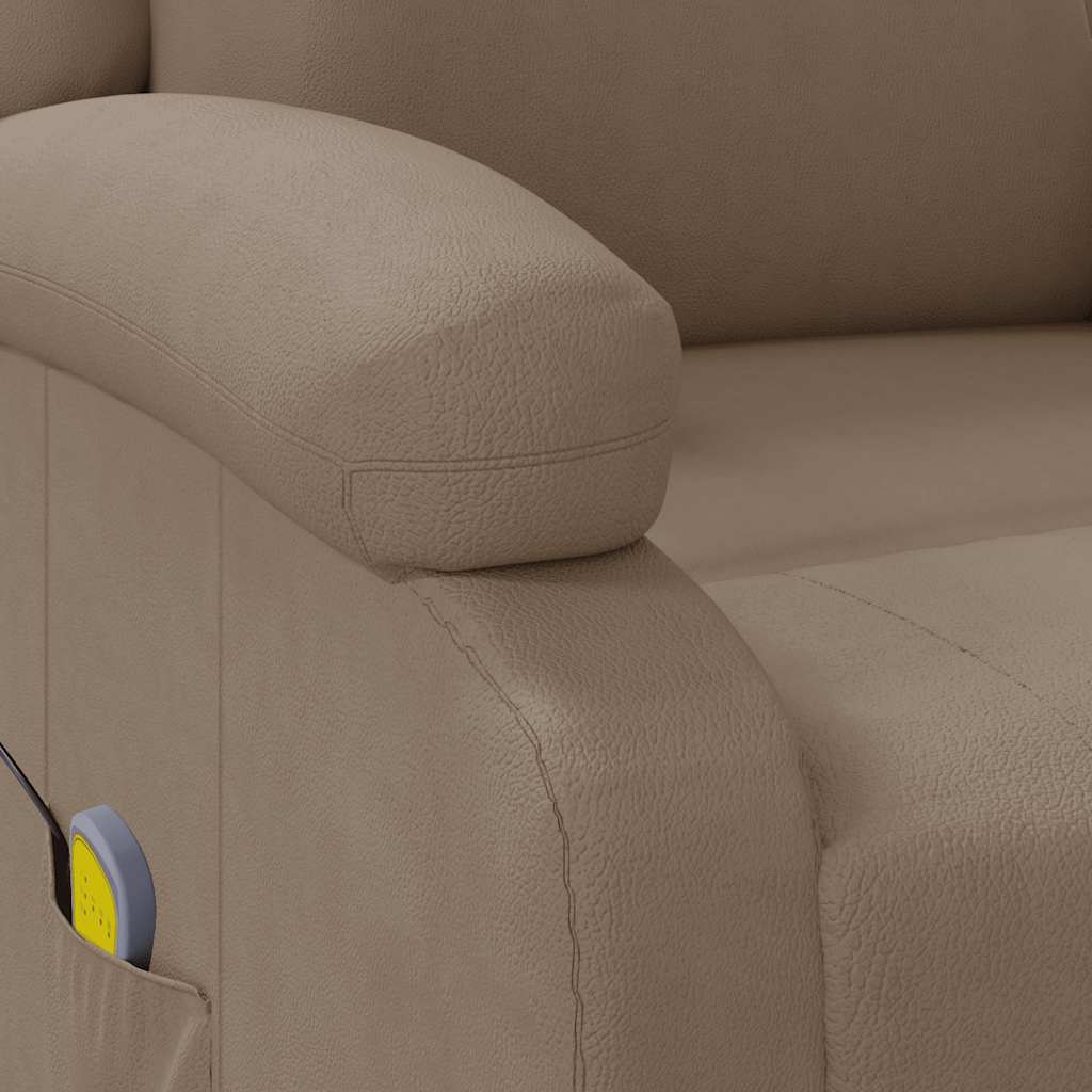 Massagestoel kunstleer cappuccinokleurig is nu te koop bij PeponiXL, paradijselijk wonen!