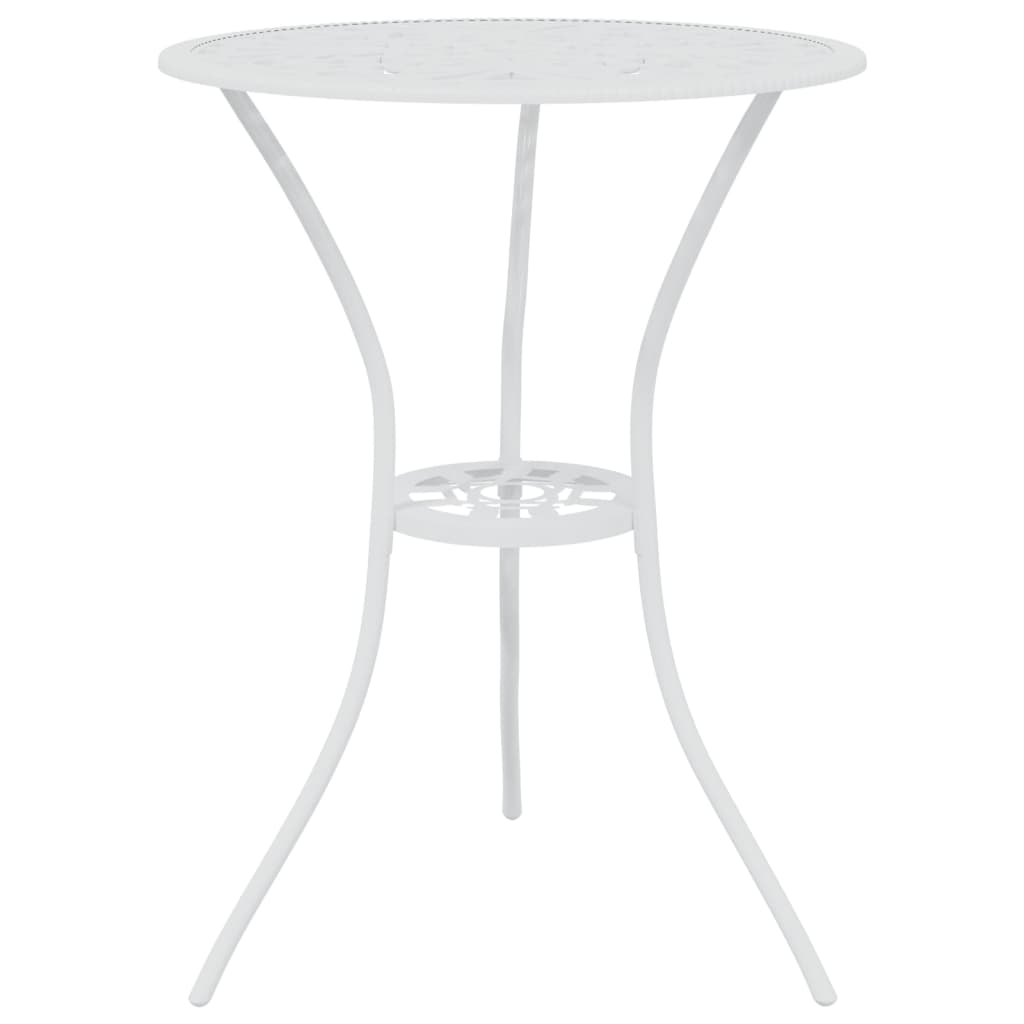3-delige Bistroset gietaluminium wit is nu te koop bij PeponiXL, paradijselijk wonen!