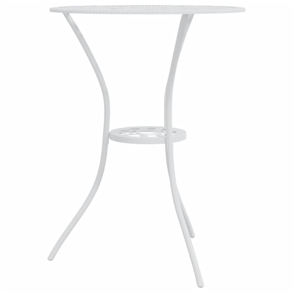 3-delige Bistroset gietaluminium wit is nu te koop bij PeponiXL, paradijselijk wonen!
