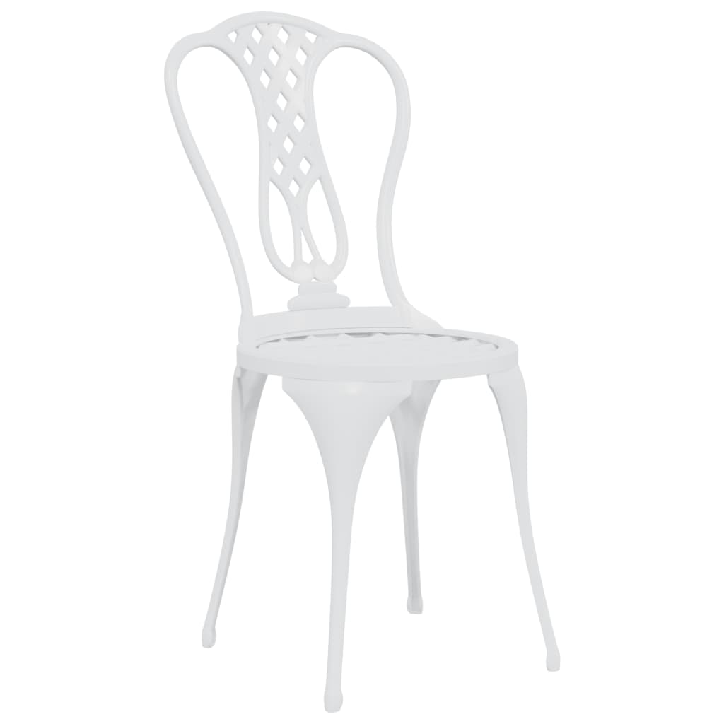 3-delige Bistroset gietaluminium wit is nu te koop bij PeponiXL, paradijselijk wonen!
