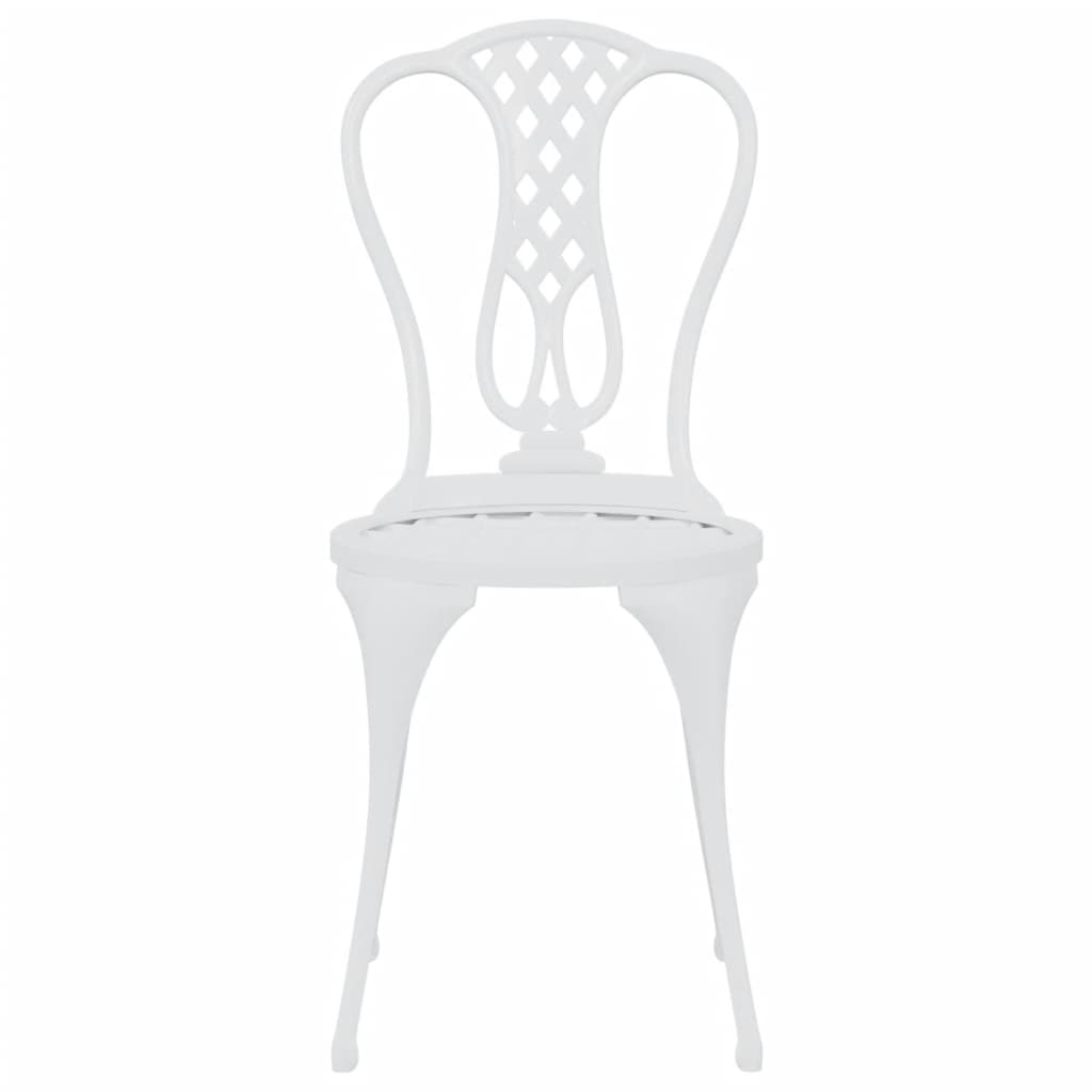 3-delige Bistroset gietaluminium wit is nu te koop bij PeponiXL, paradijselijk wonen!