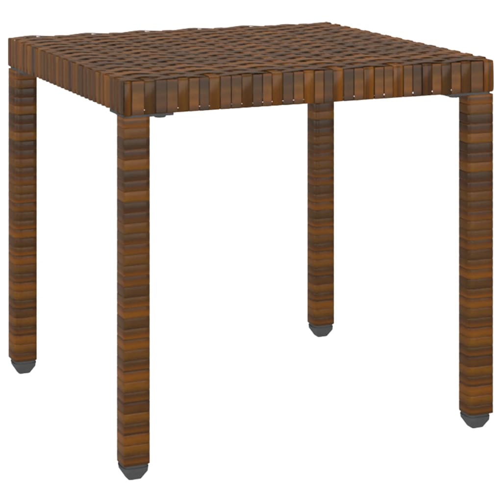 Ligbedden 2 st met tafel poly rattan bruin is nu te koop bij PeponiXL, paradijselijk wonen!
