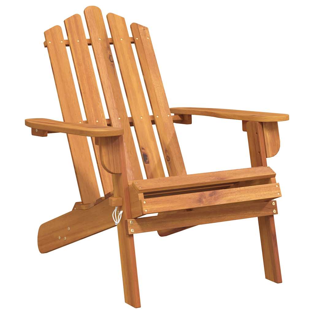 Tuinstoel Adirondack massief acaciahout is nu te koop bij PeponiXL, paradijselijk wonen!