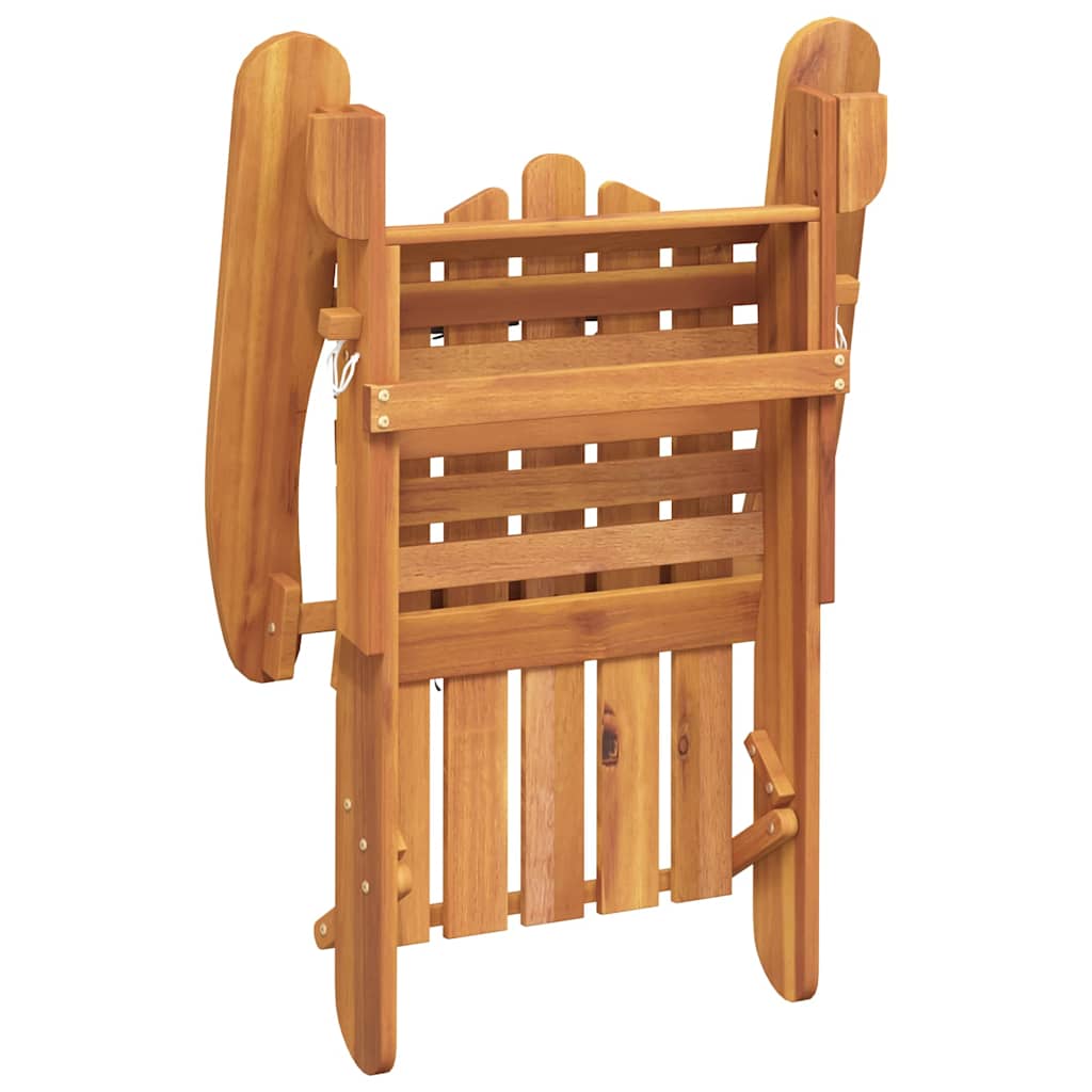 Tuinstoel Adirondack massief acaciahout is nu te koop bij PeponiXL, paradijselijk wonen!