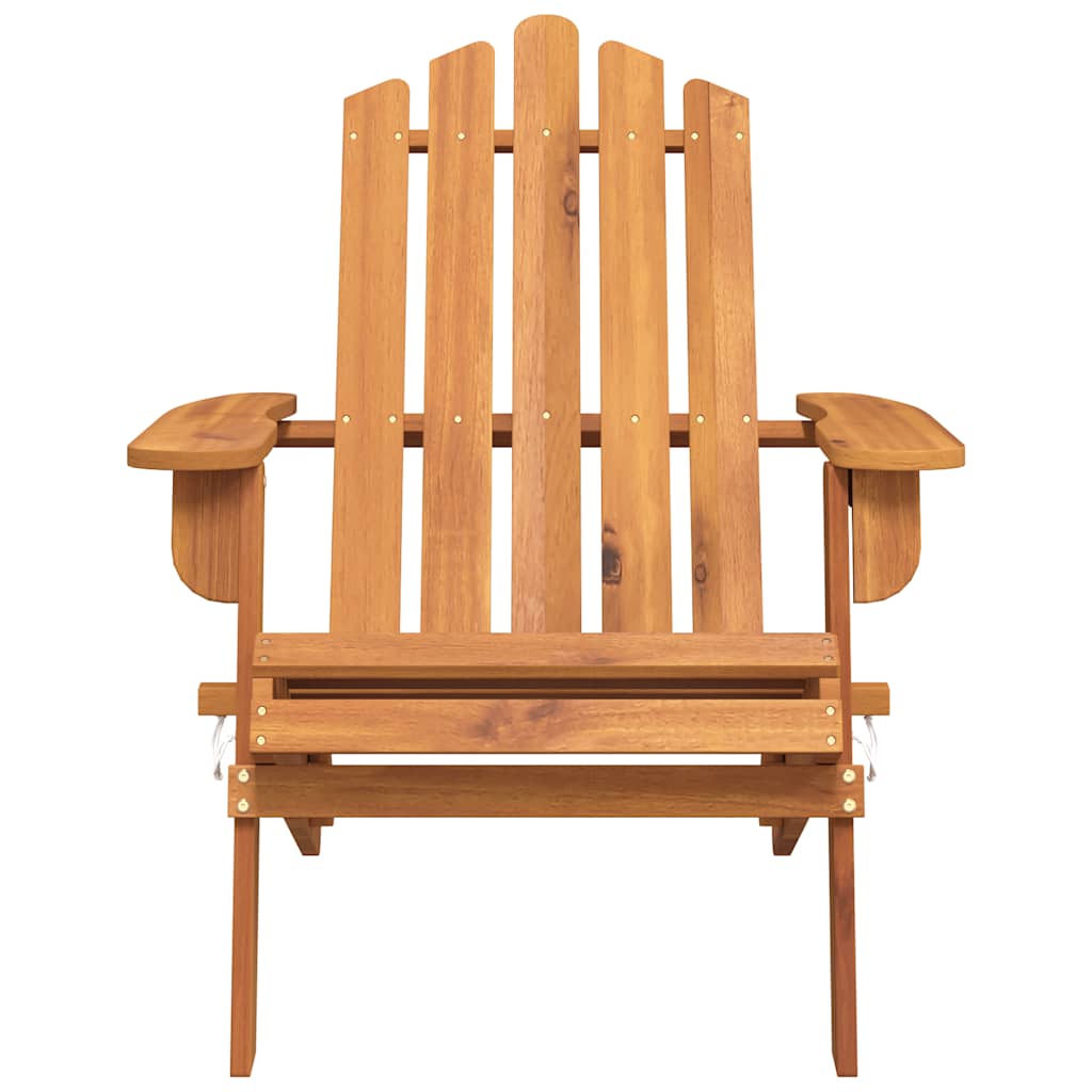 Tuinstoel Adirondack massief acaciahout is nu te koop bij PeponiXL, paradijselijk wonen!