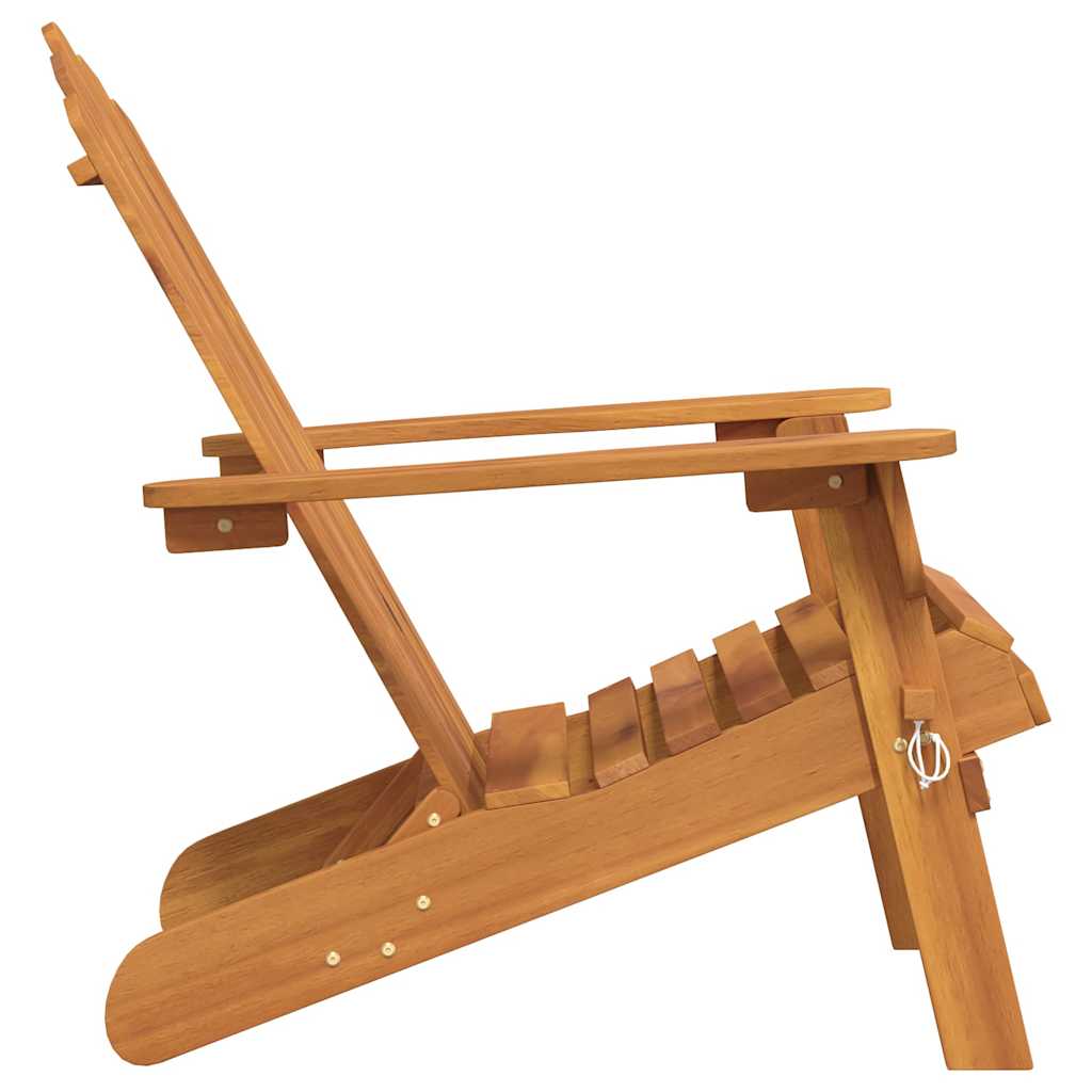 Tuinstoel Adirondack massief acaciahout is nu te koop bij PeponiXL, paradijselijk wonen!