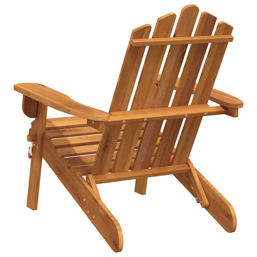 Tuinstoel Adirondack massief acaciahout is nu te koop bij PeponiXL, paradijselijk wonen!