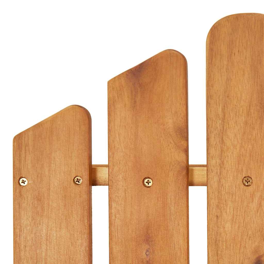 Adirondack tuinstoel met voetensteun massief acaciahout is nu te koop bij PeponiXL, paradijselijk wonen!