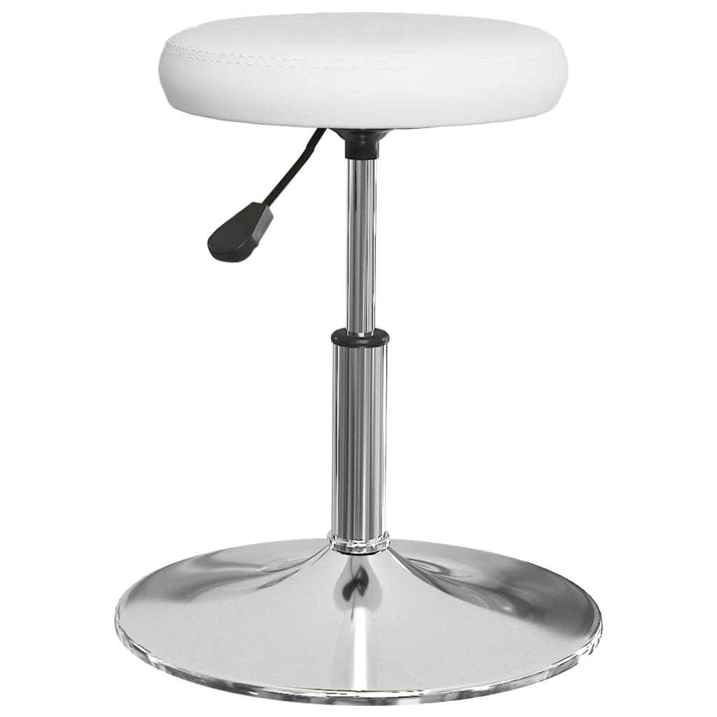 Eetkamerstoelen 6 st kunstleer wit is nu te koop bij PeponiXL, paradijselijk wonen!