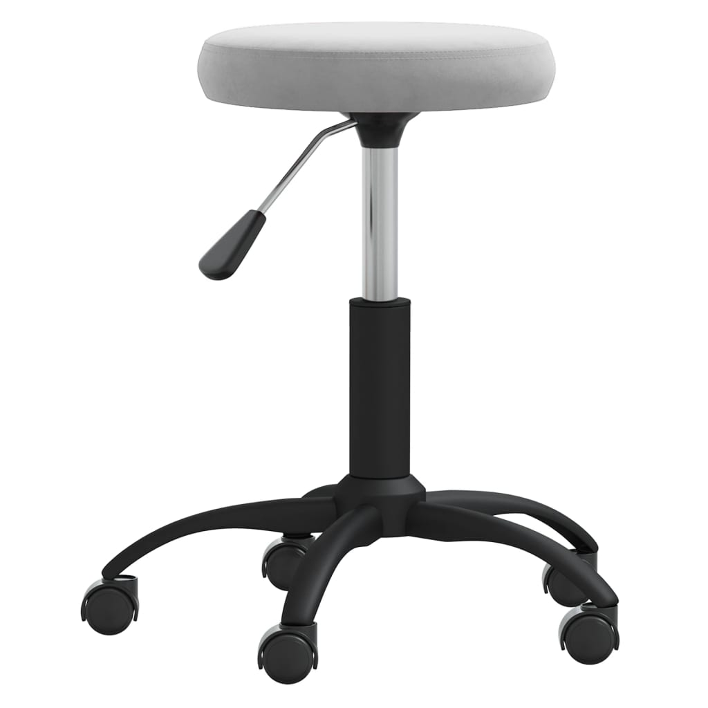 Eetkamerstoel fluweel lichtgrijs is nu te koop bij PeponiXL, paradijselijk wonen!