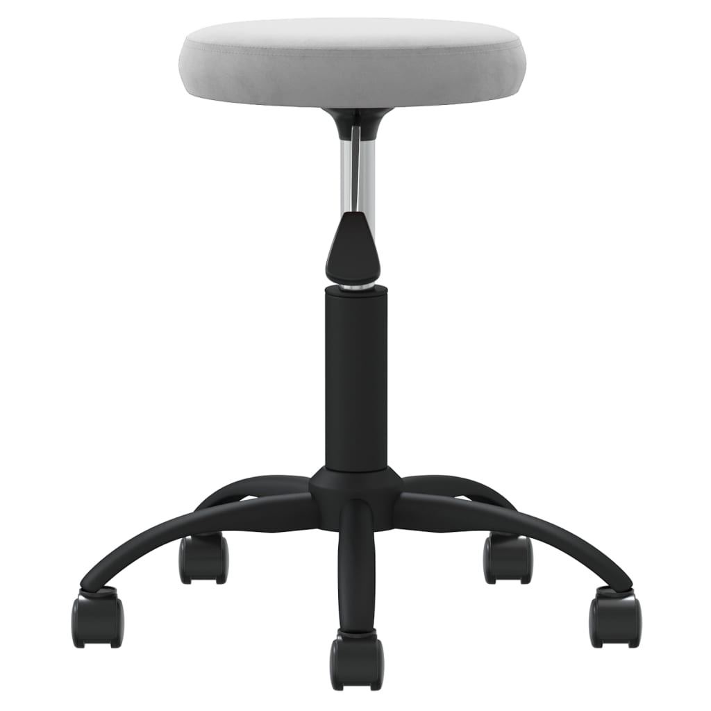 Eetkamerstoel fluweel lichtgrijs is nu te koop bij PeponiXL, paradijselijk wonen!